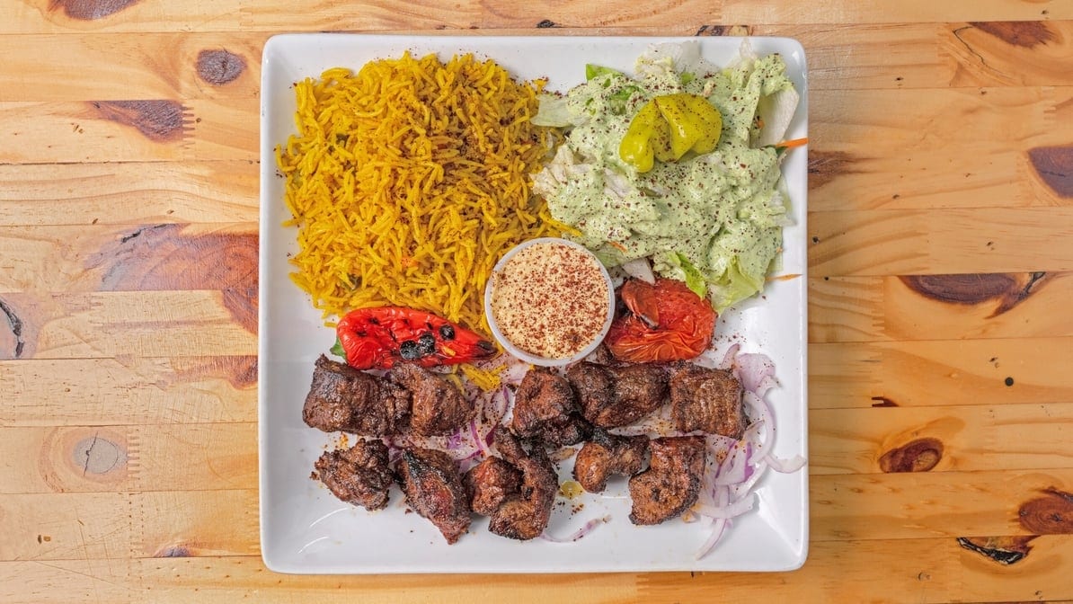 Beef Tikka Plate.