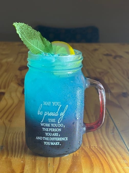 Blue Raspberry Lemonade.