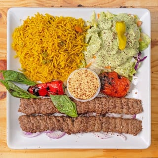 Beef Kabob Plate