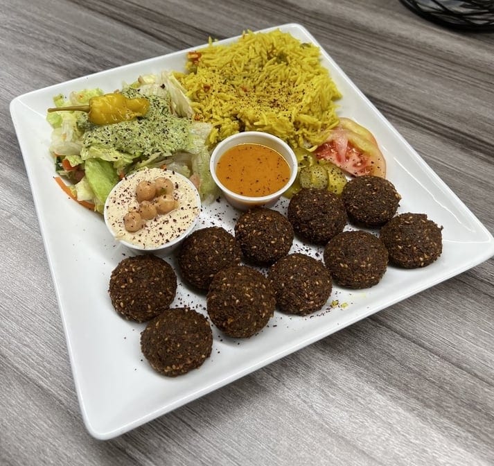 Falafel Plate.