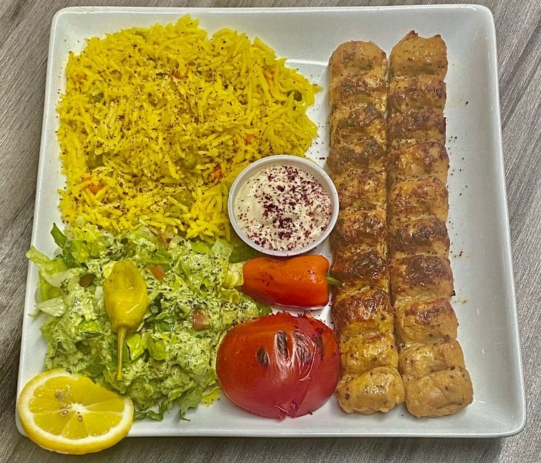 Ground Chicken Sandwich.