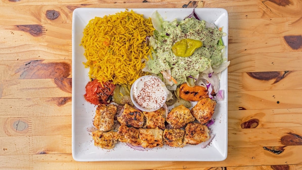 Chicken Tikka Plate.